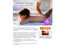 Tablet Screenshot of mumbaimassage.com